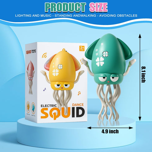 Rumexeng 8-Leg Magic Dancing Octopus Toy, Smart Tentacle Explorer, Wiggly Wonder Interactive Fun Octopus, Crawling