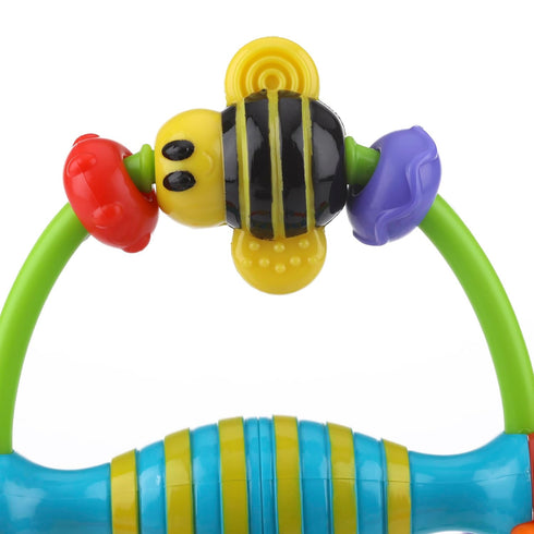 Nuby Silly Spinwheel Toy with Suction Base - Interactive High Chair Toy for Babies and Toddlers (6+ Months)