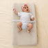 Muslin Changing Pad Cover + Nursing Pillow for Baby Boys Girls, Ultra Soft Breathable Diaper Changing Table Pad Cover