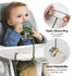 Toy Straps for Baby, 5 Pack Adjustable Silicone Straps for Baby and Sippy Cups for Strollers, High Chairs, Cribs, Car