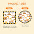 Fitoyplak 40Pcs Set 20 Construction Plates and Napkins Construction Birthday Decorations Disposable Tableware Paper