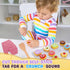 Set Set 3+ Slice and Bake Wooden Cookie Play Food for Kids Kitchen - Toy Food Accessories - Kids Pretend Cookies