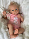 iCradle Reborn Baby Dolls 18Inch Realistic Baby Doll Silicone Dolls Toy for