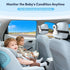 ESIYTGOP 2-Kids 7 Inch 1080P Baby Car Camera Dual Monitor Display with Two Rear Facing Car Seat Cameras, HD Night