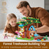 Set 731PCS Hammock, 6-12 Treehouse Building Compatible with Friends, Girls Forest Tree House Building Kit Toys with LED