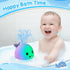 2024 Upgraded Baby Whale Bath Toy, Light Up Bath Fountain for Toddlers 1-3, IPX8 Waterproof Sprinkler
