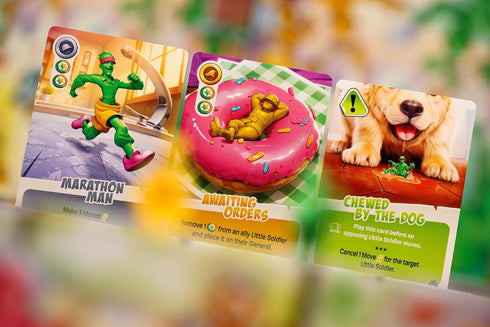 30 2 4 8+ IELLO: Little Soldiers, Strategy Board Game, Take Control of The Playroom, Minute Play Time, to Players
