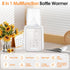 HyAdierTech 8-in-1 Baby Bottle Warmer, Fast Baby Milk Warmer with Timer, Baby Milk Warmer with Digital Display, Night