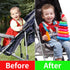 Anti Escape Baby Harness Chest Clip - Red (2 Pack), Prevents Kids from Taking Arms Out of Car Seat