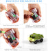 Tracks Cars Replacement - Glow in The Dark Car Tracks Accessories with 3 Flashing LED Lights for Kids (4 pack)