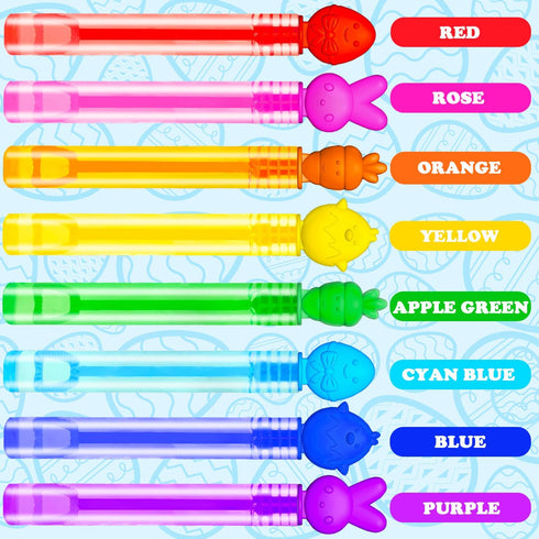 32 Pack Mini Pocket Bubbles Wands - Small Outdoor Summer Party Favors & Goodie Bag Fillers for Kids