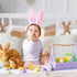 Easter Egg Silicone Teething Toys for Babies, 2-Pack Colorful Sensory Development Chew Toys