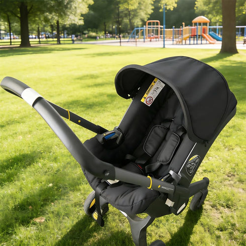 Generic Changing Washing Kit,Canopy Sunshade Cover,Compatible with Car Seat Doona Strollers (Black)