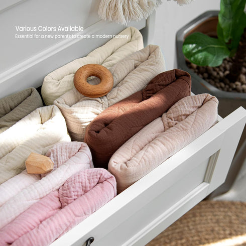 Cotton Quilted Changing Pad Cover for Babies