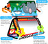 Tummy Time Baby Mirror Toys 0-6 6-12 Months, High Contrast Infant Toys with Crinkle Cloth Book and Teether