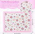 WAAYAA 50 Pack (17"x24",Cherry Disposable Pads Changing Pads for Baby, Incontinence Care Soft Breathable Liners