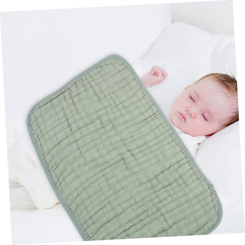LOLIPPYY 6pcs Pure Cotton Large Towel Soft Washcloths Burp Cloths for Newborns Muslin Face Towels for Shower Bath