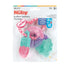 Nuby IcyBite Popsicle, Donut and Ice Cream Teether Ring, 3+ Months