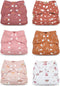babygoal Baby Cloth Cover for Prefolds,Flats or Fitted Diapers Adjustable, Reusable, Waterproof