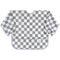 Bumkins Sleeved Bib for Baby and Toddler, Essential Must Have for Eating, Feeding, 6-24 Mos, Long Sleeve Charcoal Check