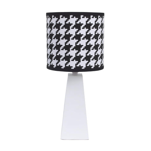 NoJo NoJo - Roar - Lamp & Shade, Black, White, Aqua