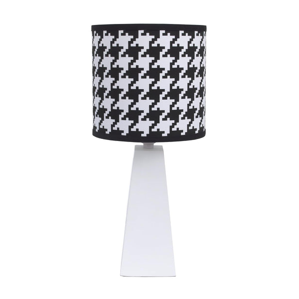 NoJo NoJo - Roar - Lamp & Shade, Black, White, Aqua