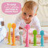 Bumco Baby Bum Brush + Mini Diaper Cream Spatula with Case, BPA-Free Soft Applicator, Mom-Invented Diaper Bag Essential
