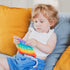 Push Pop Bubble Fidget Sensory Toy - for Autism, Stress, Anxiety Relief for Kids and Adults - Rainbow Square