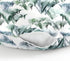 Watercolor Green Mountain Baby Nursing Pillow Covers for Boy Girl Trees Forest Mountains Neutral Nursing Slipcovers