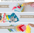Taf Toys Sensory Crinkle Tissue Box for Toddlers, Colorful Soft Scarves and Crinkling Blankies, STEM Montessori Toy