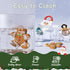 0-6 6-12 NCVI Christmas Teether, Baby Teething Toys for Months, My First Christmas Silicone Chew Toys, First Christmas