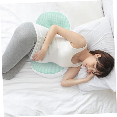 MERRYHAPY Adjustable Maternity Pillow for Back Support - Ergonomic Waist Relief