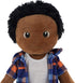 Playtime by Eimmie 14" Soft Baby Doll, Plush Rag Doll for 2 Year Olds, Washable Sensory Fabric