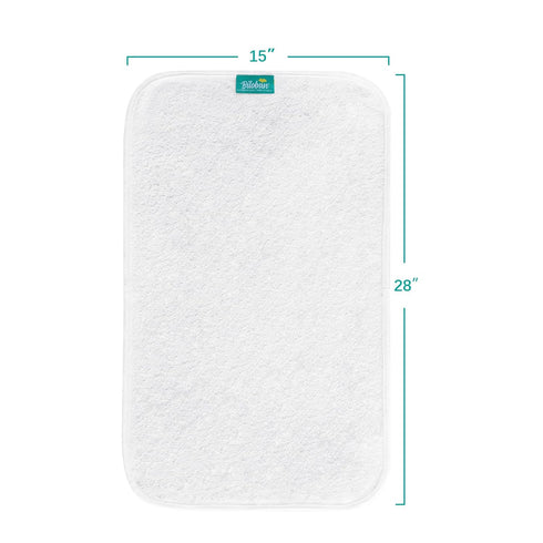 Changing Pad Liner 5 Count, Waterproof Larger Cover 28" X 15", Cotton Terry, Absorbent & Skin-Friendly