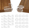 30 Pack Clear Baby Corner Protectors, L-Shaped & Spherical Furniture Edge Guards