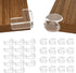 30 Pack Clear Baby Corner Protectors, L-Shaped & Spherical Furniture Edge Guards