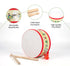 Set 3-5, Kids Drum with Adjustable Strap: Toddler Musical Instrument for Ages Wearable Drum Kit with Drumsticks