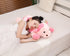 25.6 inch 5 lbs YESGIRL Cow Weighted Stuffed Animals, Large Weighted Plush Animal, Cute Plush Toy Pillow, Soft Kawaii