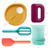 Set 5 3+ Boon Intro Toddler Food Prep - Kids' Kitchen Tools - Unique Toddler Kitchen Accessories Includes Spatula, Egg