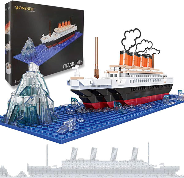 OneNext RMS Titanic Model Large Building Block Set 548pcs 100% Compatible DIY Educational Toys for Adults and Kids Gift