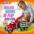 Playset 3-9 Timber Log Truck Toys for Boys - Logging Trucks for Toddlers - Friction-Powered Vehicle w/Lights & Sounds