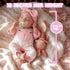 12 Inch 3+ JIZHI Lifelike Reborn Baby Dolls - Realistic-Newborn Baby Dolls Girl Handmade Real Life Dolls with Clothes