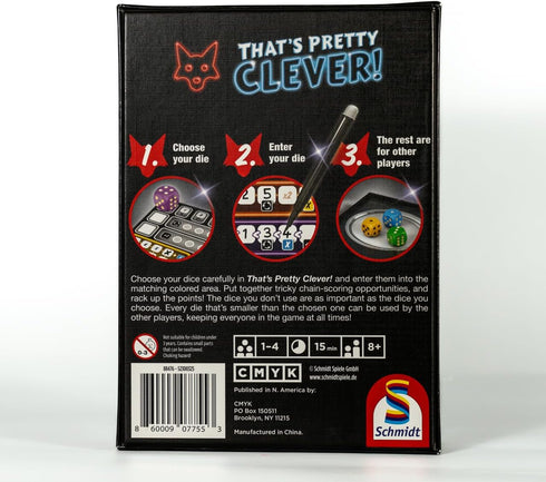 CMYK That's Pretty Clever! - Engaging Dice Rolling Strategy Game