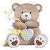 BEREST Rechargeable Baby Sleep Soother Bear, Mom's Heartbeat & Lullabies, White Noise