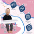 6 3 CH2408 Portable Baby Booster Seat with Tray, Toddler Booster seat for Dining, Camping, Travel, Baby Beach Chair