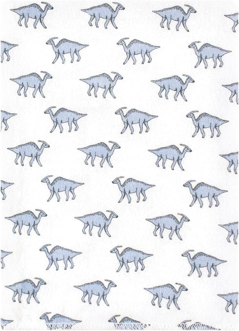 Hudson Baby Unisex Cotton Flannel Burp Cloths Bundle - Boy Dino World, One Size