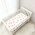 KEIGE Pack 21165118 Shrimp Seafood Fitted Crib Sheet for Girls and Boys,Soft Breathable Cotton N Play Baby Sheet