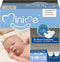 Minime Baby Diapers - Size 1, Newborn (6-11 lbs), 112 Count, Premium Ultra Soft Hypoallergenic Disposable Diapers