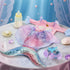 15-Inch 3+ BABESIDE Mermaid Baby Doll Girl, Realistic Soft Baby Dolls with Shiny Mermaid Tail & Accessories, Cute