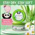 140g/4.9oz (1Pack) Baby Body Powder with Puff, Natural Cornstarch + Zinc Oxide Skin-Protecting Formula, Talc-Free